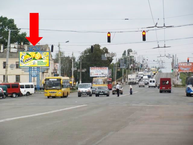 `Билборд №173388 в городе Житомир (Житомирская область), размещение наружной рекламы, IDMedia-аренда по самым низким ценам!`