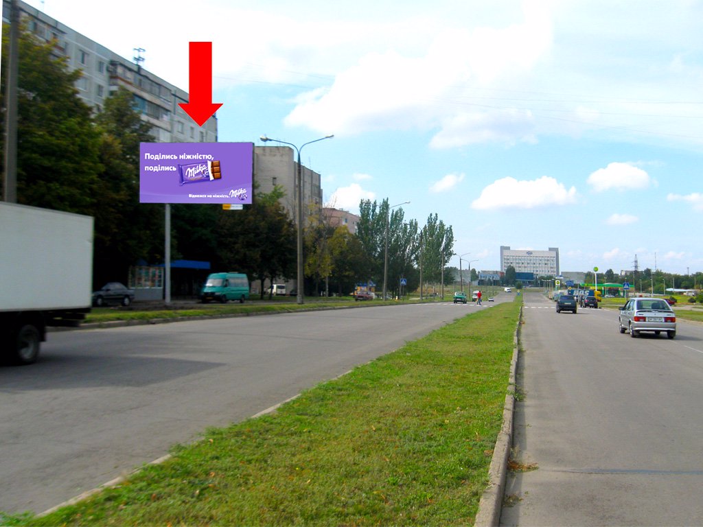 `Билборд №174079 в городе Запорожье (Запорожская область), размещение наружной рекламы, IDMedia-аренда по самым низким ценам!`