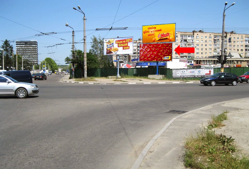 Білборд №174811 в місті Івано-Франківськ (Івано-Франківська область), розміщення зовнішнішньої реклами, IDMedia-оренда найнижчі ціни!