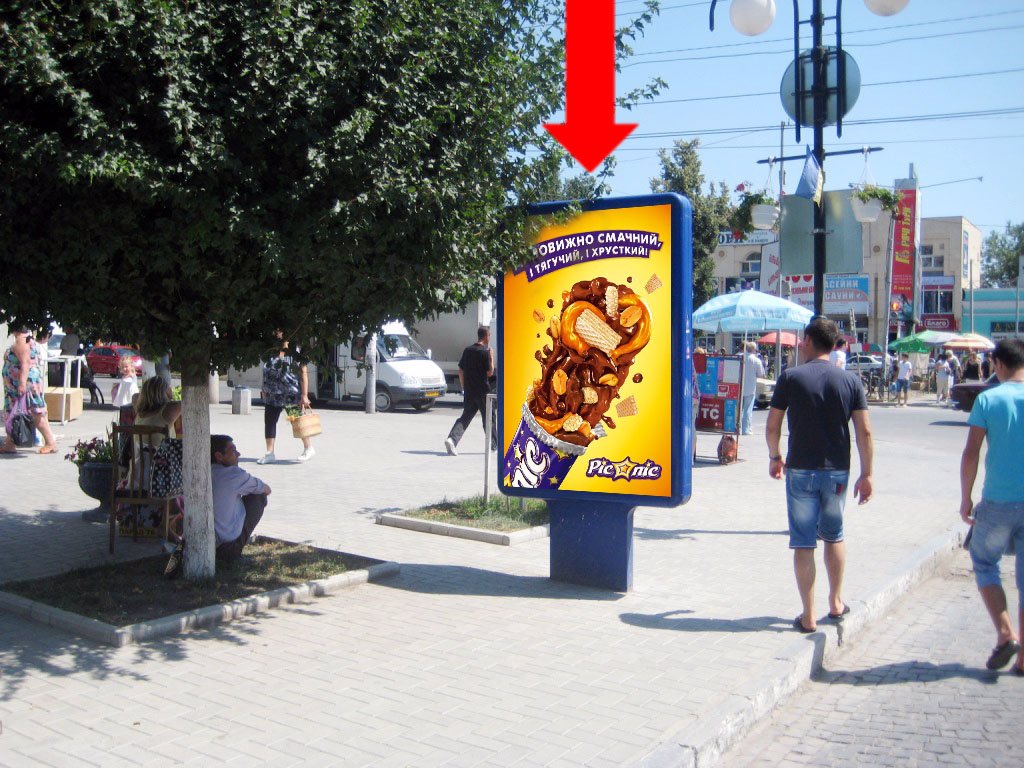 Сітілайт №175297 в місті Кам'янець-Подільський (Хмельницька область), розміщення зовнішнішньої реклами, IDMedia-оренда найнижчі ціни!