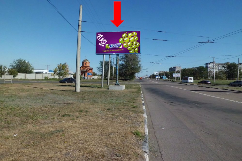 Білборд №175344 в місті Кропивницький (Кіровоградська область), розміщення зовнішнішньої реклами, IDMedia-оренда найнижчі ціни!