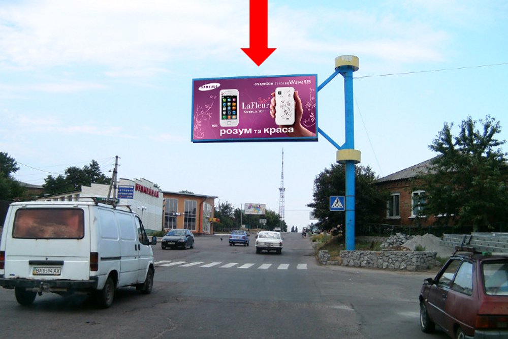 Білборд №175569 в місті Кропивницький (Кіровоградська область), розміщення зовнішнішньої реклами, IDMedia-оренда найнижчі ціни!