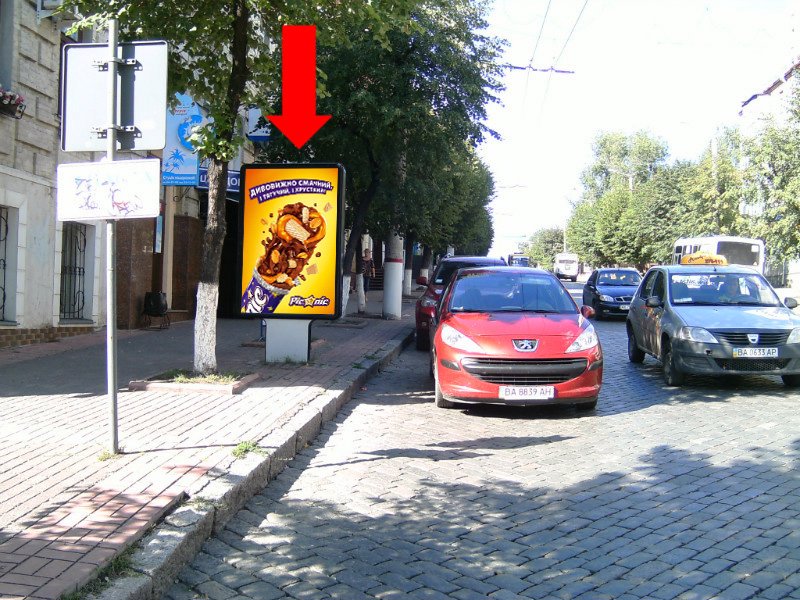 Сітілайт №175690 в місті Кропивницький (Кіровоградська область), розміщення зовнішнішньої реклами, IDMedia-оренда найнижчі ціни!