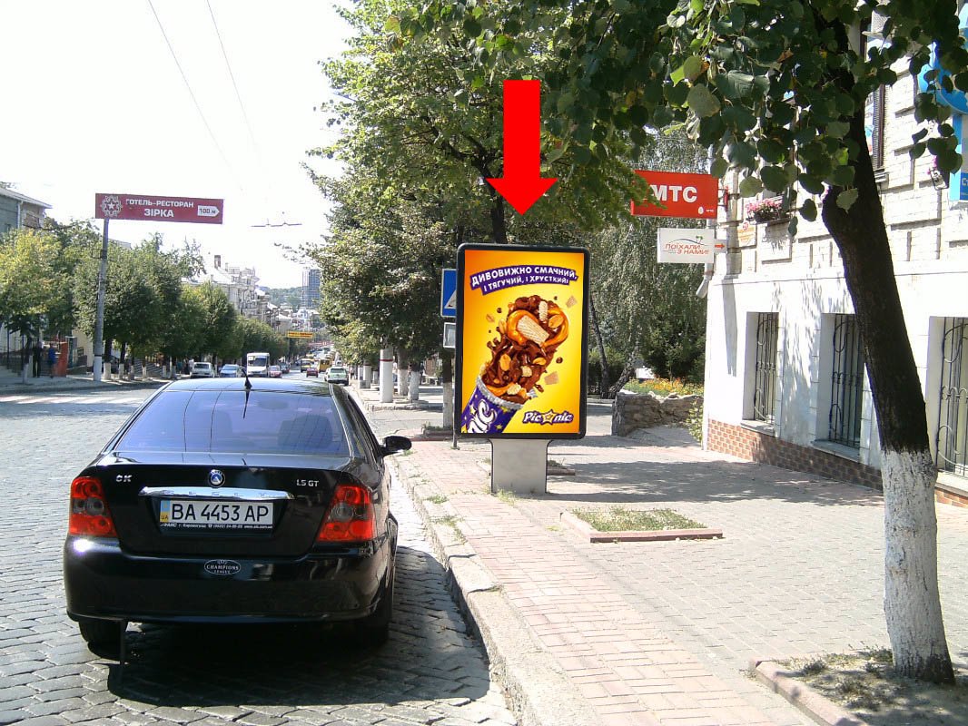 Сітілайт №175691 в місті Кропивницький (Кіровоградська область), розміщення зовнішнішньої реклами, IDMedia-оренда найнижчі ціни!