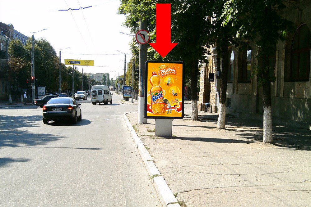 Сітілайт №175707 в місті Кропивницький (Кіровоградська область), розміщення зовнішнішньої реклами, IDMedia-оренда найнижчі ціни!