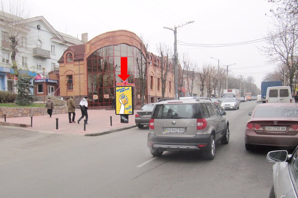 Сітілайт №175718 в місті Кропивницький (Кіровоградська область), розміщення зовнішнішньої реклами, IDMedia-оренда найнижчі ціни!