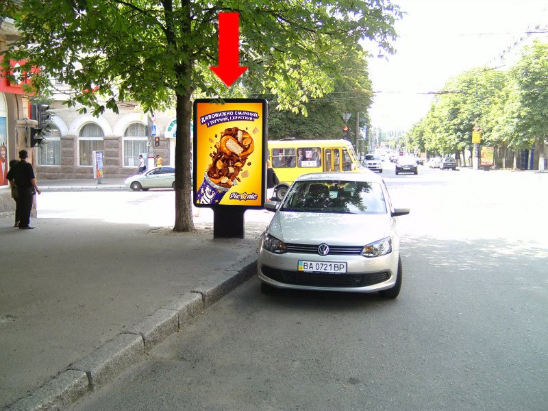 Сітілайт №175722 в місті Кропивницький (Кіровоградська область), розміщення зовнішнішньої реклами, IDMedia-оренда найнижчі ціни!