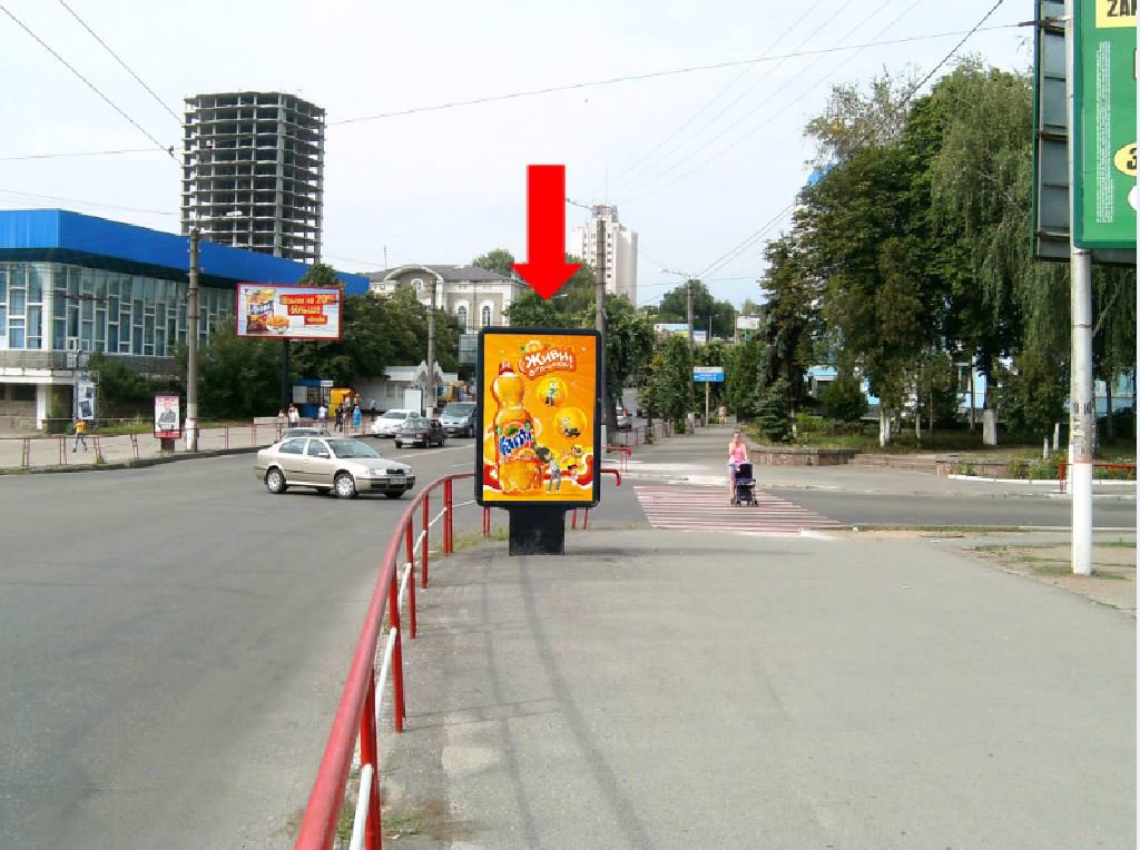 Сітілайт №175729 в місті Кропивницький (Кіровоградська область), розміщення зовнішнішньої реклами, IDMedia-оренда найнижчі ціни!