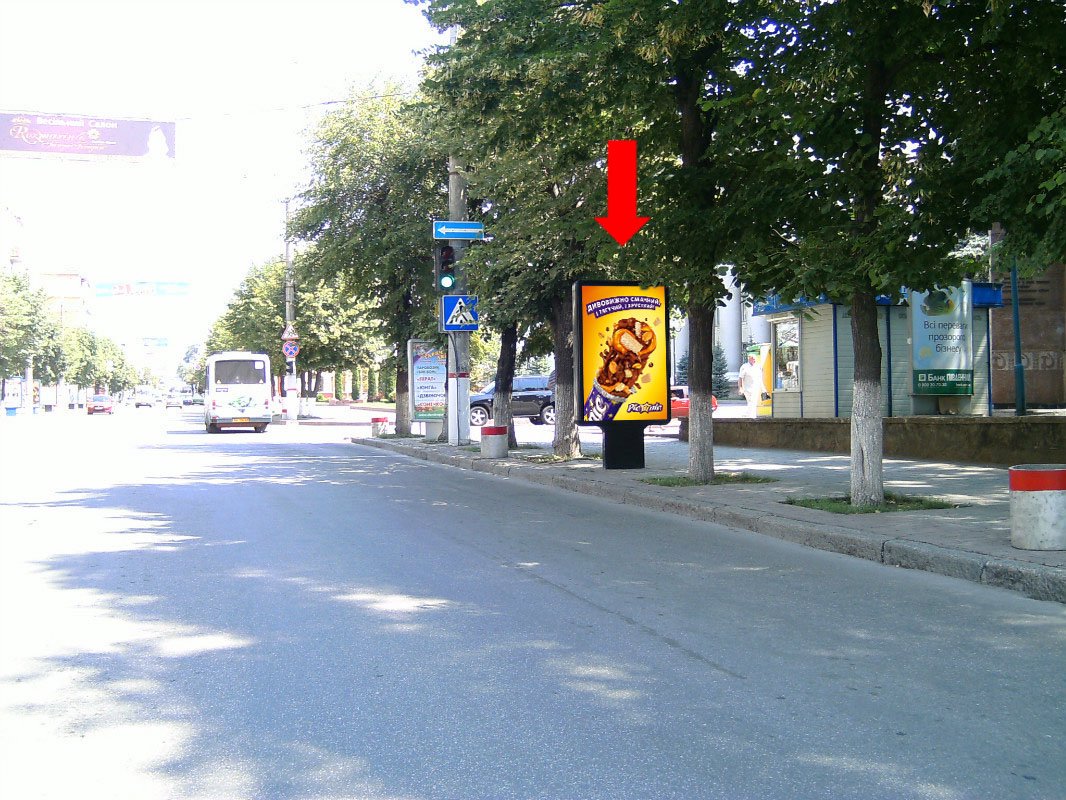 Сітілайт №175734 в місті Кропивницький (Кіровоградська область), розміщення зовнішнішньої реклами, IDMedia-оренда найнижчі ціни!