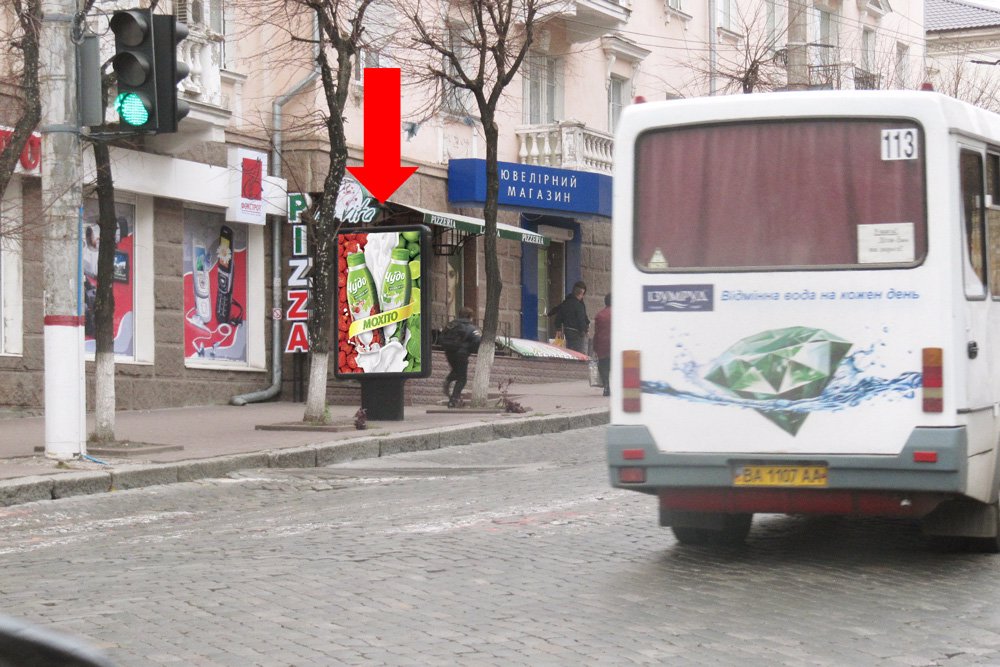 Сітілайт №175747 в місті Кропивницький (Кіровоградська область), розміщення зовнішнішньої реклами, IDMedia-оренда найнижчі ціни!