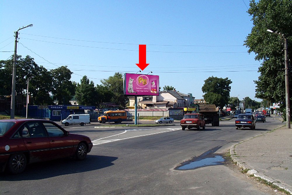 Білборд №175957 в місті Кременчук (Полтавська область), розміщення зовнішнішньої реклами, IDMedia-оренда найнижчі ціни!