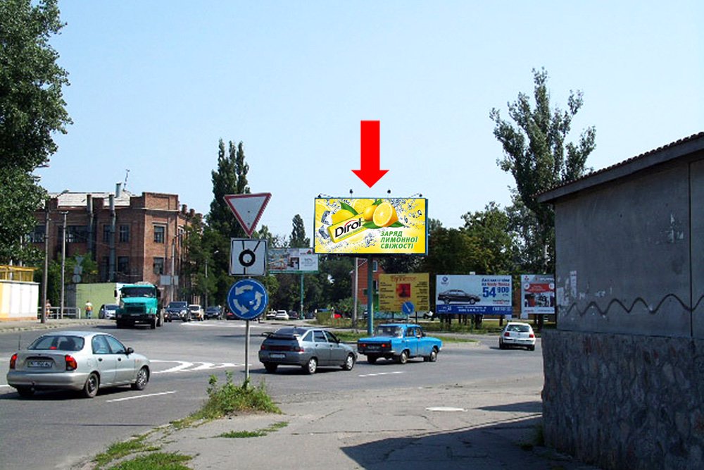 `Билборд №175959 в городе Кременчуг (Полтавская область), размещение наружной рекламы, IDMedia-аренда по самым низким ценам!`