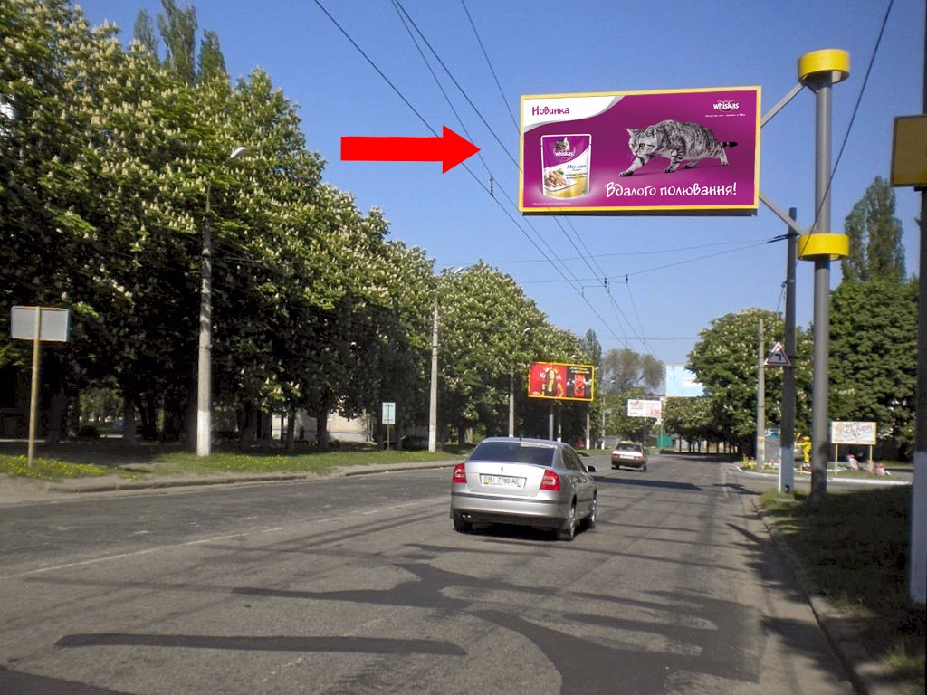 Білборд №176059 в місті Кременчук (Полтавська область), розміщення зовнішнішньої реклами, IDMedia-оренда найнижчі ціни!