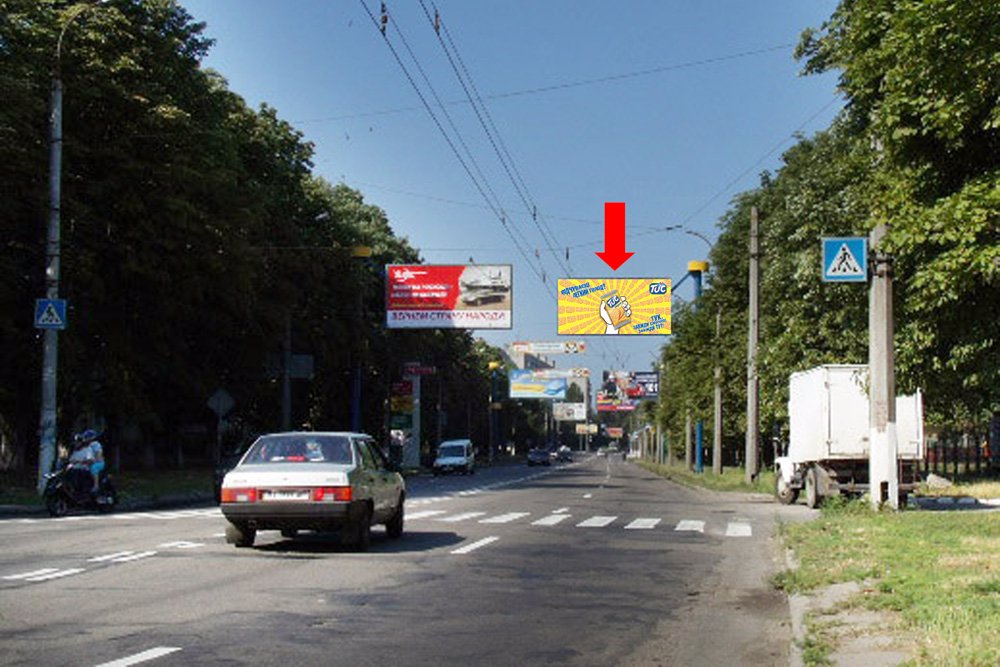 `Билборд №176063 в городе Кременчуг (Полтавская область), размещение наружной рекламы, IDMedia-аренда по самым низким ценам!`