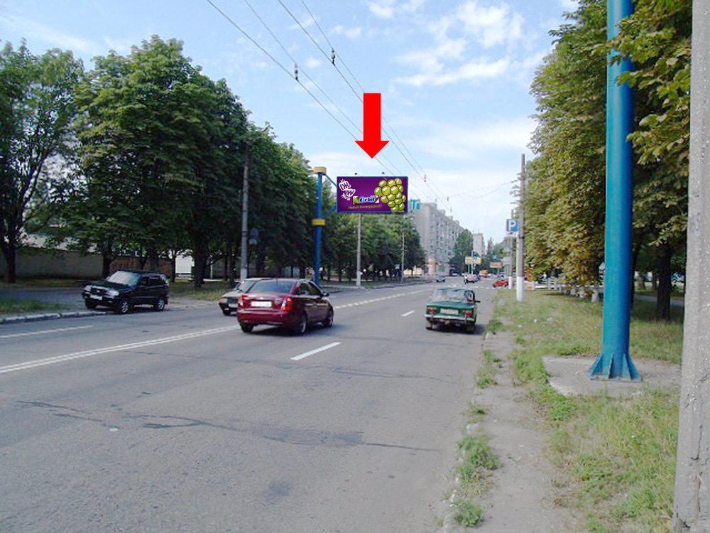 Білборд №176070 в місті Кременчук (Полтавська область), розміщення зовнішнішньої реклами, IDMedia-оренда найнижчі ціни!