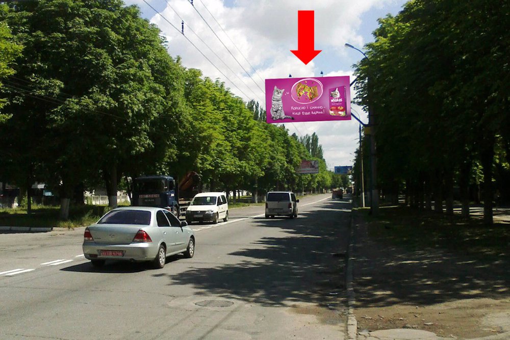 `Билборд №176075 в городе Кременчуг (Полтавская область), размещение наружной рекламы, IDMedia-аренда по самым низким ценам!`