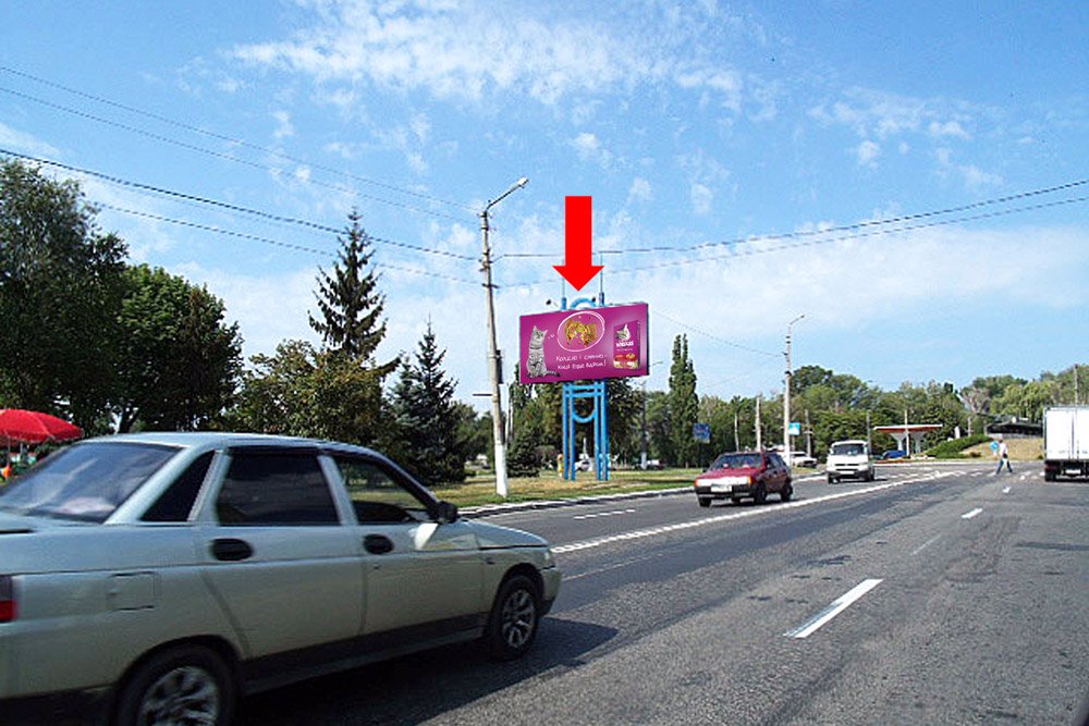 `Билборд №176080 в городе Кременчуг (Полтавская область), размещение наружной рекламы, IDMedia-аренда по самым низким ценам!`