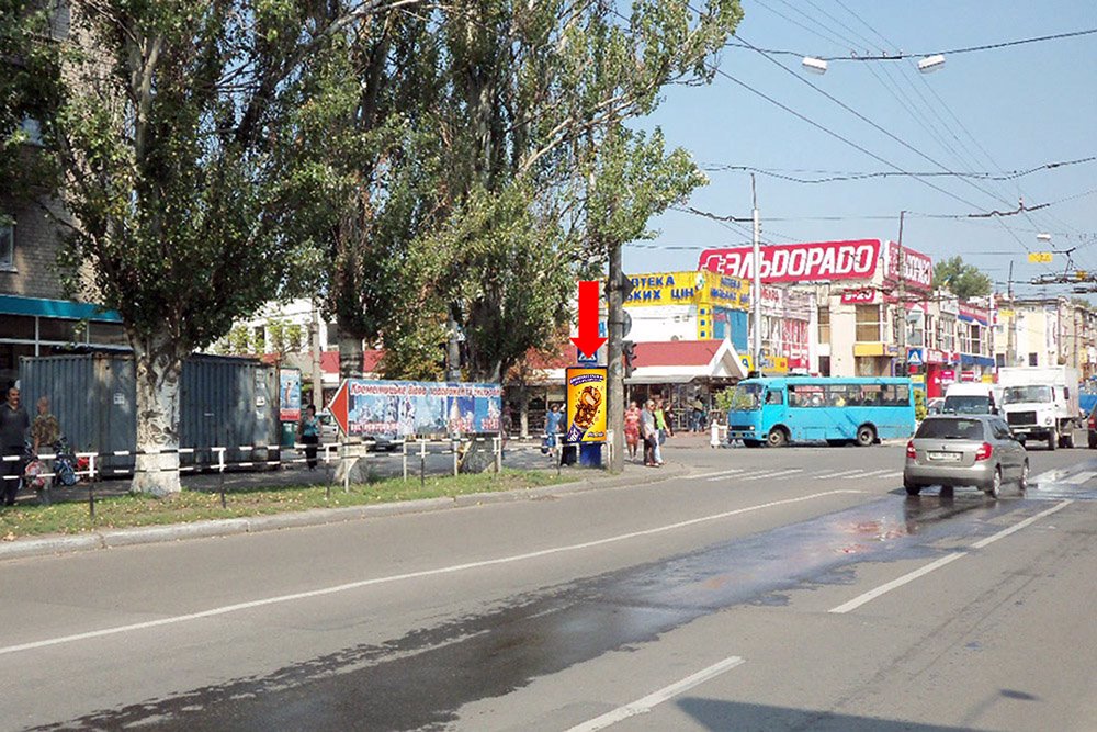 Сітілайт №176172 в місті Кременчук (Полтавська область), розміщення зовнішнішньої реклами, IDMedia-оренда найнижчі ціни!
