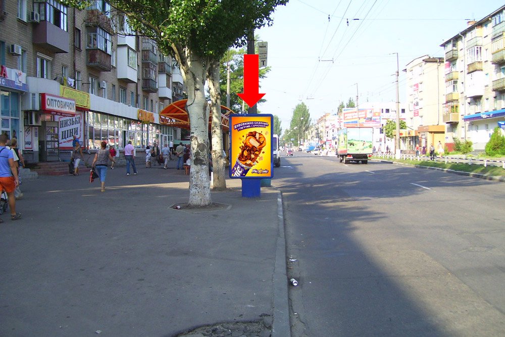 Сітілайт №176178 в місті Кременчук (Полтавська область), розміщення зовнішнішньої реклами, IDMedia-оренда найнижчі ціни!