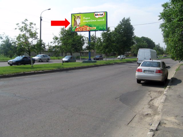 Білборд №177061 в місті Луцьк (Волинська область), розміщення зовнішнішньої реклами, IDMedia-оренда найнижчі ціни!