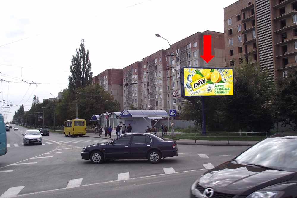 Білборд №177101 в місті Луцьк (Волинська область), розміщення зовнішнішньої реклами, IDMedia-оренда найнижчі ціни!