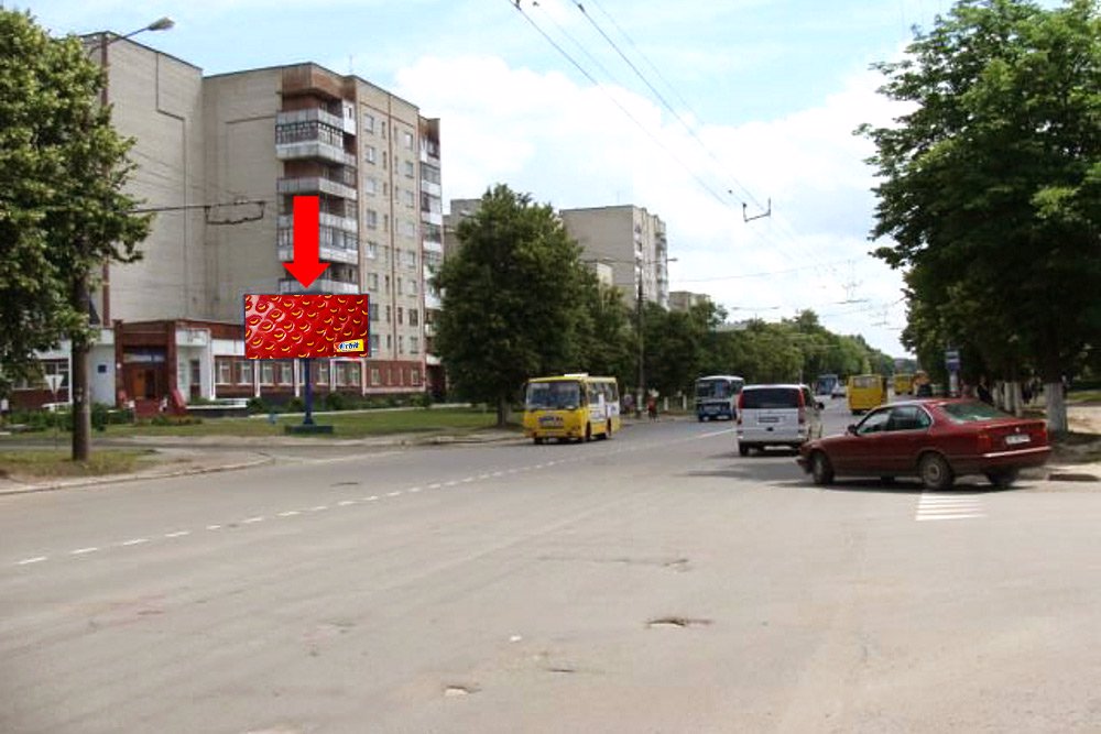 Білборд №177102 в місті Луцьк (Волинська область), розміщення зовнішнішньої реклами, IDMedia-оренда найнижчі ціни!