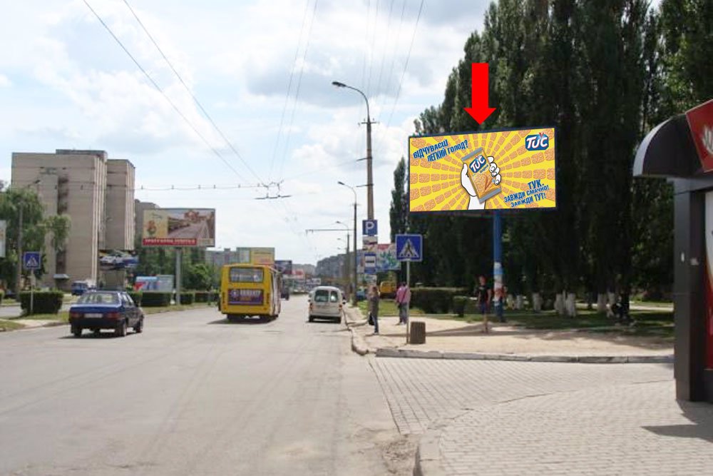 Білборд №177106 в місті Луцьк (Волинська область), розміщення зовнішнішньої реклами, IDMedia-оренда найнижчі ціни!