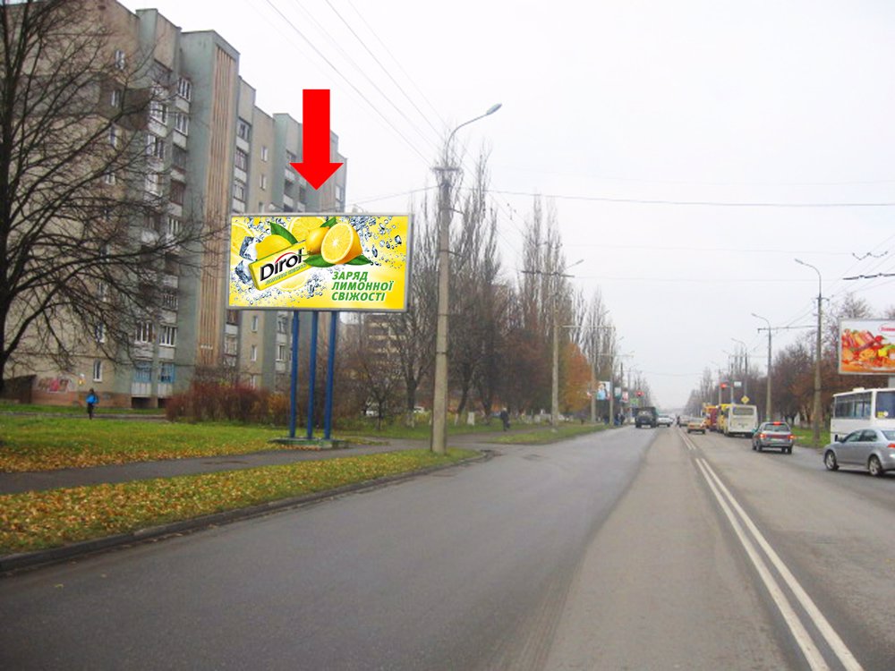 `Билборд №177109 в городе Луцк (Волынская область), размещение наружной рекламы, IDMedia-аренда по самым низким ценам!`