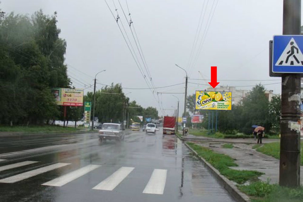 Білборд №177114 в місті Луцьк (Волинська область), розміщення зовнішнішньої реклами, IDMedia-оренда найнижчі ціни!