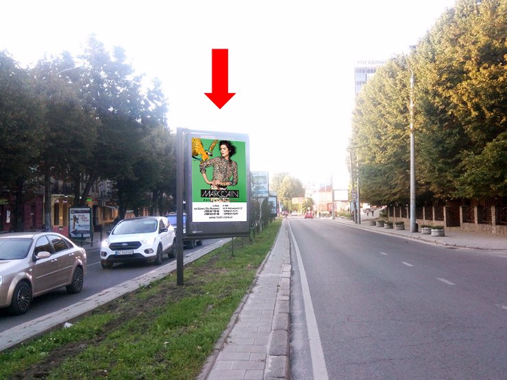 `Скролл №177523 в городе Львов (Львовская область), размещение наружной рекламы, IDMedia-аренда по самым низким ценам!`