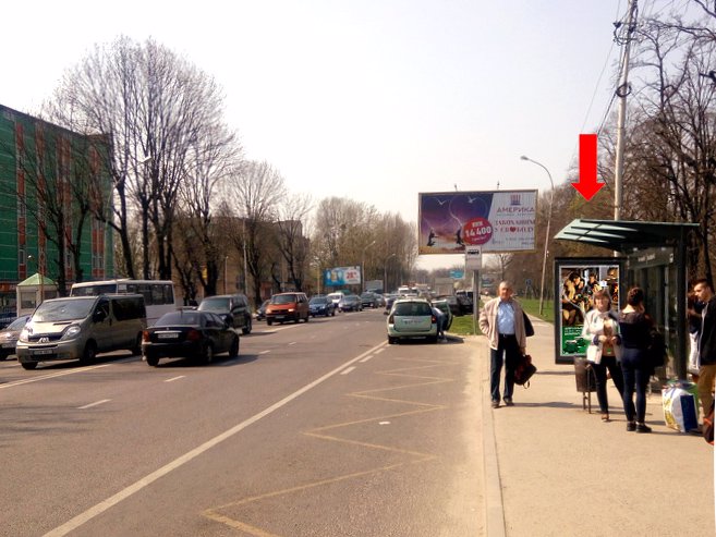 Сітілайт №177544 в місті Львів (Львівська область), розміщення зовнішнішньої реклами, IDMedia-оренда найнижчі ціни!