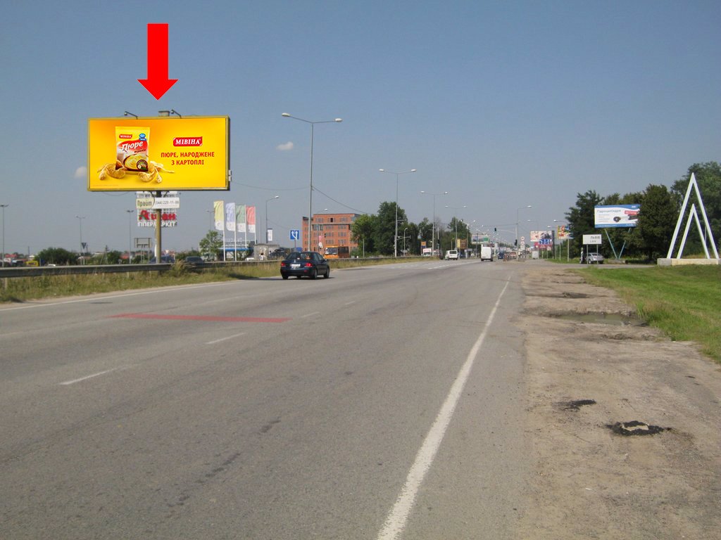 Билборд формат Призма 3x6 №177662 в городе Львов (Львовская область) `Билборд №177662 в городе Львов (Львовская область), размещение наружной рекламы, IDMedia-аренда по самым низким ценам!`