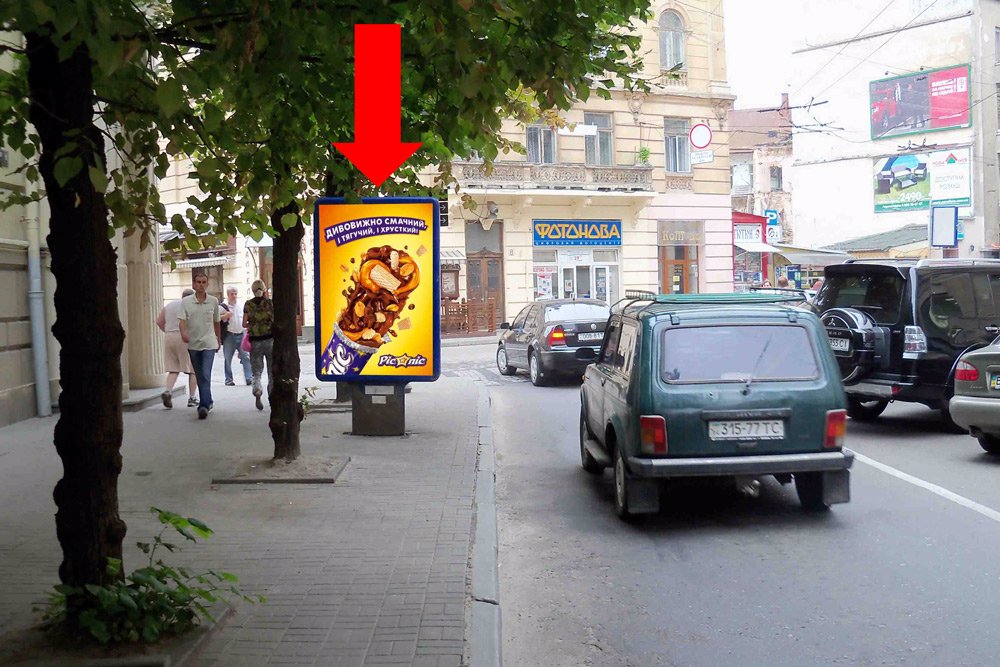 Сітілайт №178232 в місті Львів (Львівська область), розміщення зовнішнішньої реклами, IDMedia-оренда найнижчі ціни!