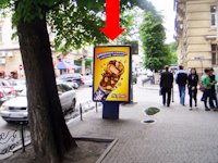 `Ситилайт №178235 в городе Львов (Львовская область), размещение наружной рекламы, IDMedia-аренда по самым низким ценам!`