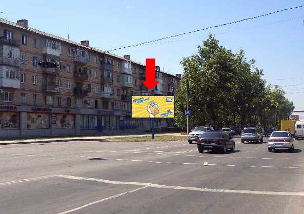 Білборд №178372 в місті Мелітополь (Запорізька область), розміщення зовнішнішньої реклами, IDMedia-оренда найнижчі ціни!