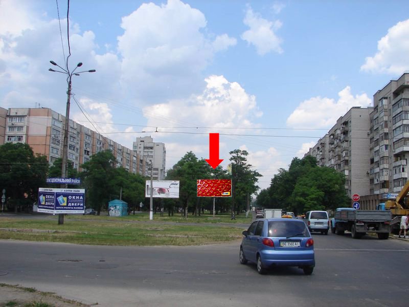 Билборд формат 3x6 №178583 в городе Николаев (Николаевская область) `Билборд №178583 в городе Николаев (Николаевская область), размещение наружной рекламы, IDMedia-аренда по самым низким ценам!`