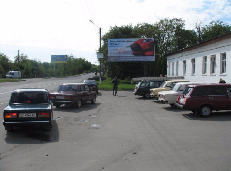 Білборд №179873 в місті Миргород (Полтавська область), розміщення зовнішнішньої реклами, IDMedia-оренда найнижчі ціни!