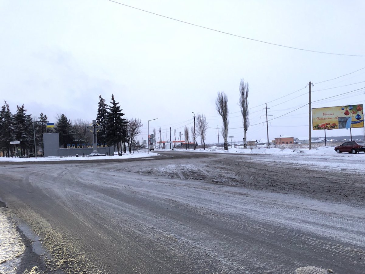 `Билборд №179896 в городе Покровск(Красноармейск) (Донецкая область), размещение наружной рекламы, IDMedia-аренда по самым низким ценам!`