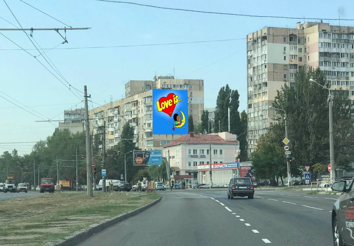 Брандмауер №180706 в місті Одеса (Одеська область), розміщення зовнішнішньої реклами, IDMedia-оренда найнижчі ціни!