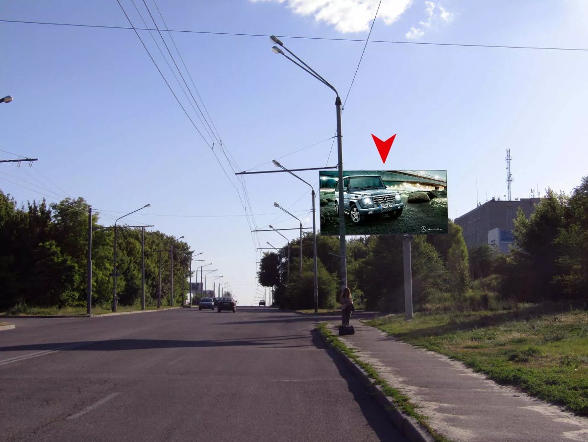 Билборд формат 3х6 №180778 в городе Днепр (Днепропетровская область) `Билборд №180778 в городе Днепр (Днепропетровская область), размещение наружной рекламы, IDMedia-аренда по самым низким ценам!`