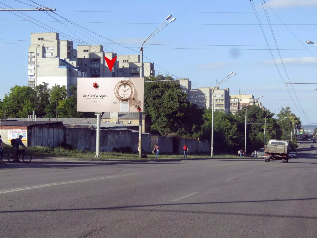 Білборд №180779 в місті Дніпро (Дніпропетровська область), розміщення зовнішнішньої реклами, IDMedia-оренда найнижчі ціни!
