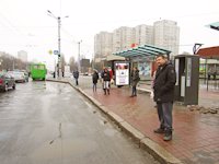 `Ситилайт №181350 в городе Харьков (Харьковская область), размещение наружной рекламы, IDMedia-аренда по самым низким ценам!`