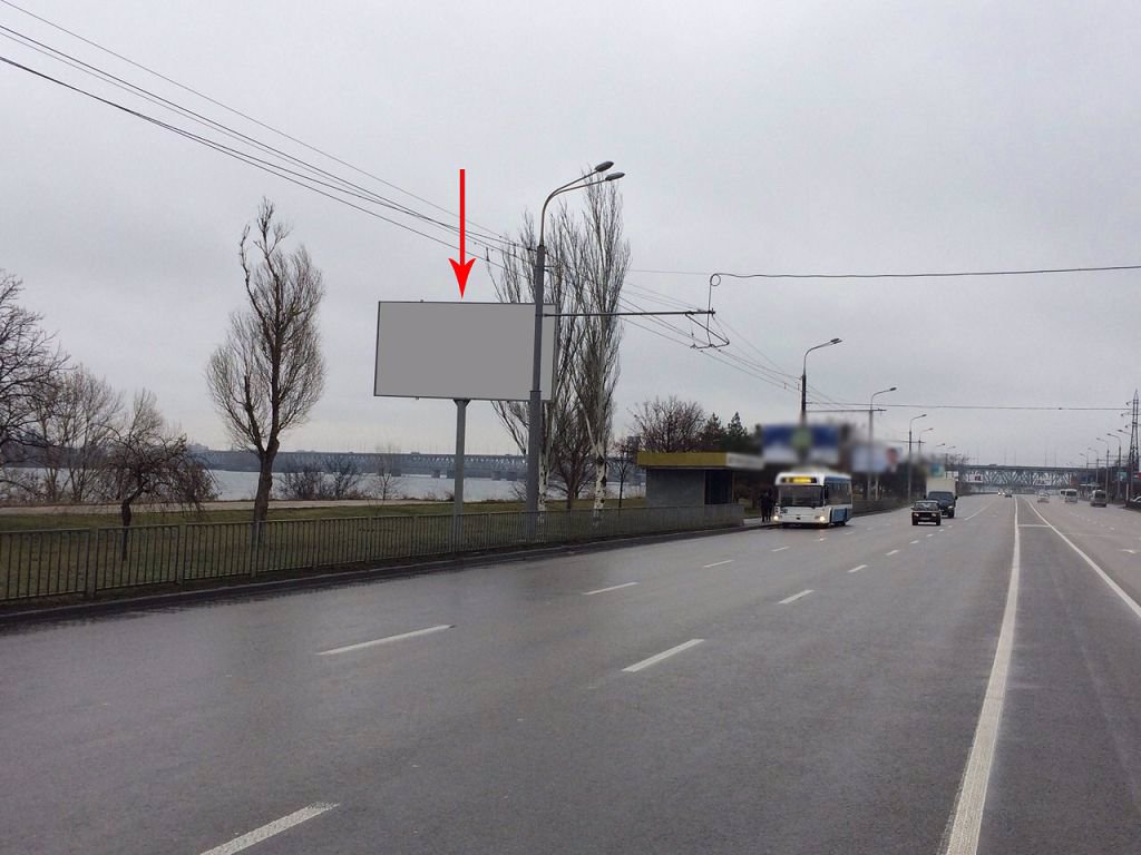 Билборд формат 6х3 №184217 в городе Днепр (Днепропетровская область) `Билборд №184217 в городе Днепр (Днепропетровская область), размещение наружной рекламы, IDMedia-аренда по самым низким ценам!`