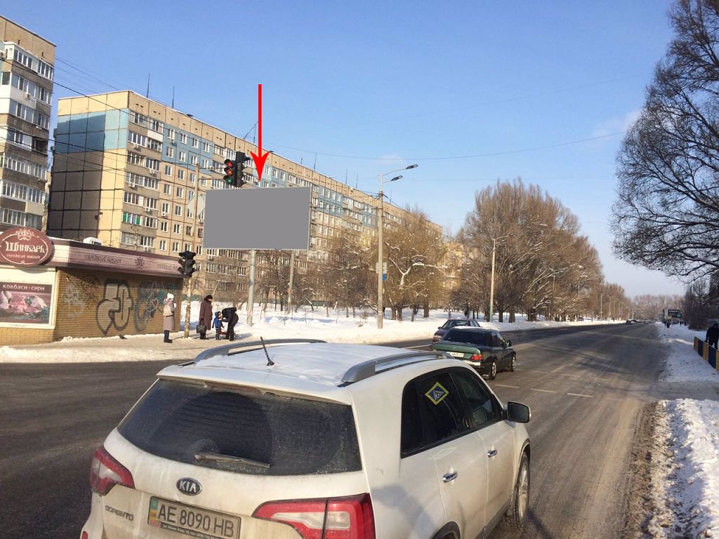 Билборд формат 6х3 №184239 в городе Днепр (Днепропетровская область) `Билборд №184239 в городе Днепр (Днепропетровская область), размещение наружной рекламы, IDMedia-аренда по самым низким ценам!`