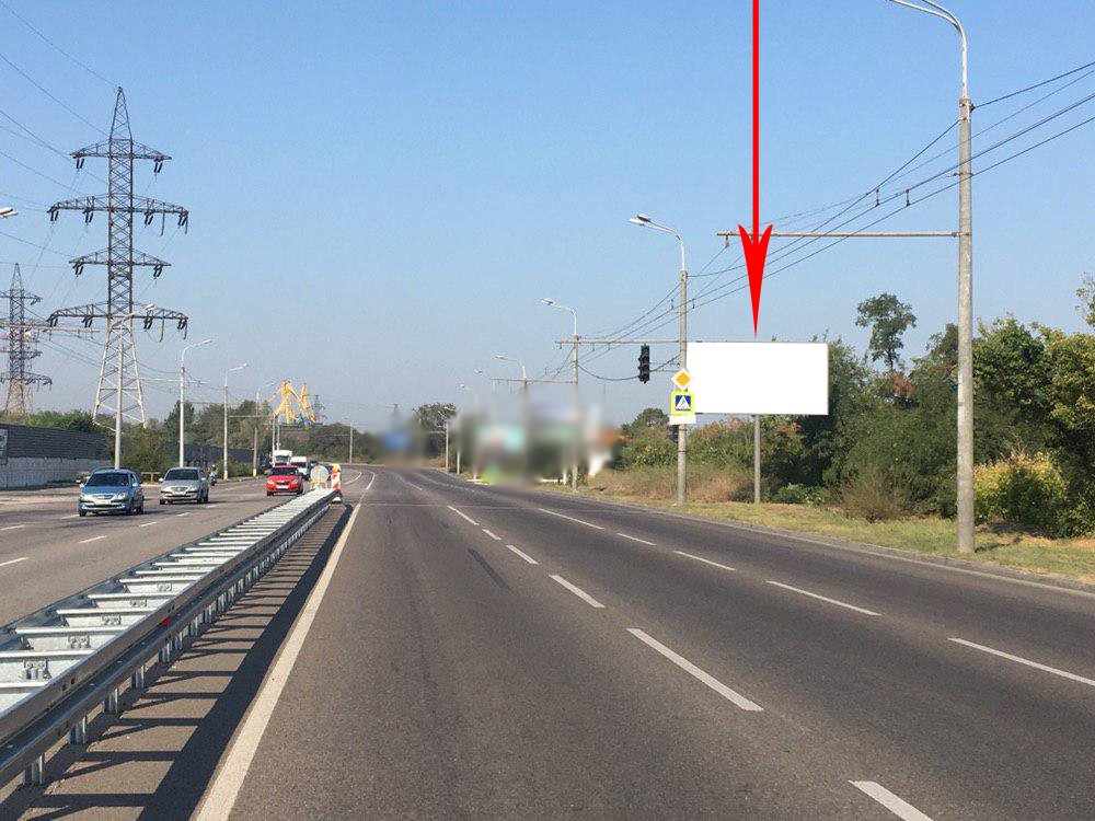Билборд формат 6х3 №184241 в городе Днепр (Днепропетровская область) `Билборд №184241 в городе Днепр (Днепропетровская область), размещение наружной рекламы, IDMedia-аренда по самым низким ценам!`