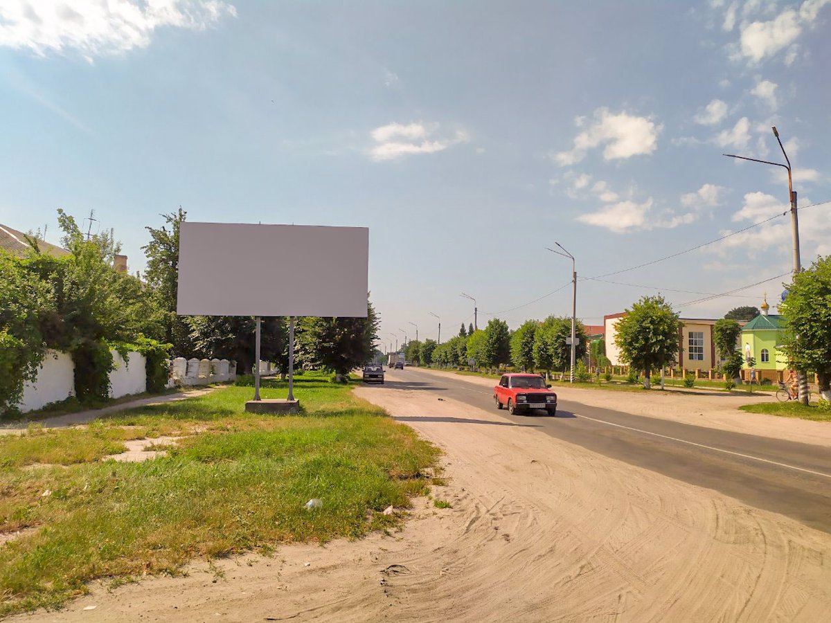 Білборд №185633 в місті Калинівка (Вінницька область), розміщення зовнішнішньої реклами, IDMedia-оренда найнижчі ціни!