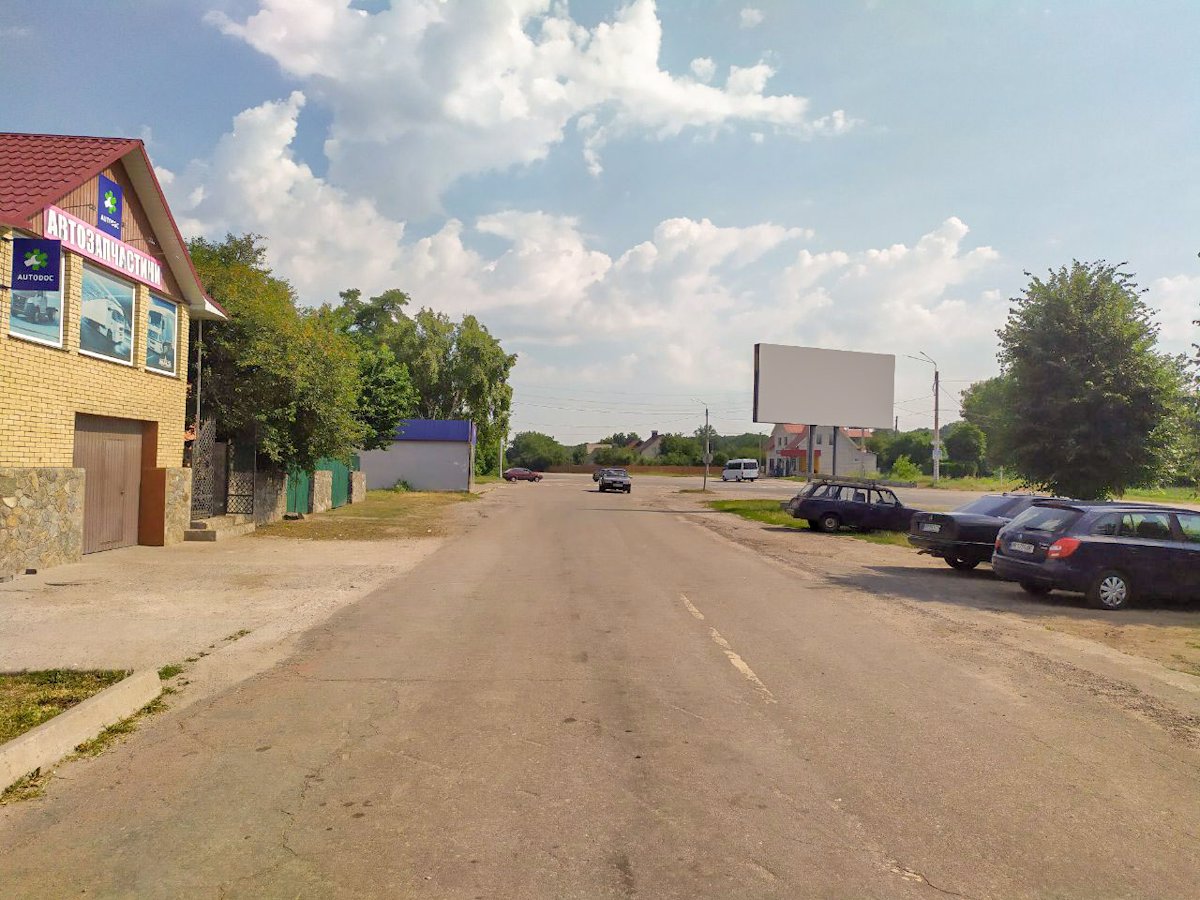 `Билборд №185635 в городе Калиновка (Винницкая область), размещение наружной рекламы, IDMedia-аренда по самым низким ценам!`