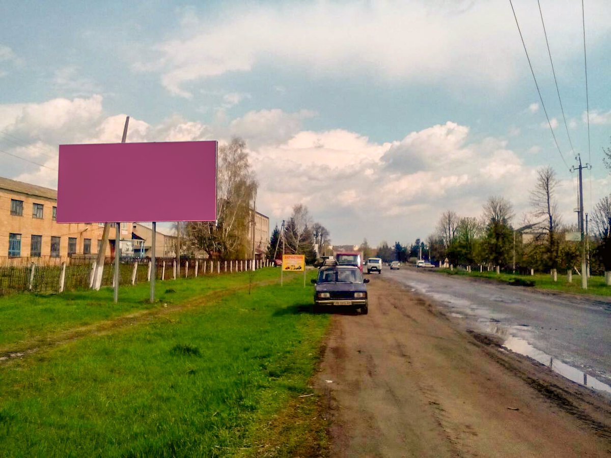 `Билборд №185677 в городе Крыжополь (Винницкая область), размещение наружной рекламы, IDMedia-аренда по самым низким ценам!`