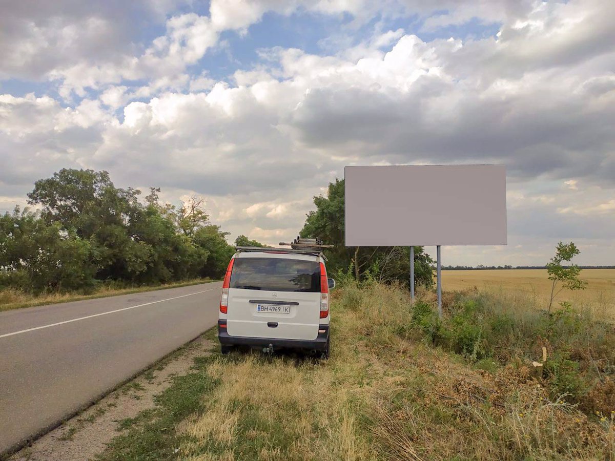 `Билборд №186255 в городе Доброслав (Одесская область), размещение наружной рекламы, IDMedia-аренда по самым низким ценам!`