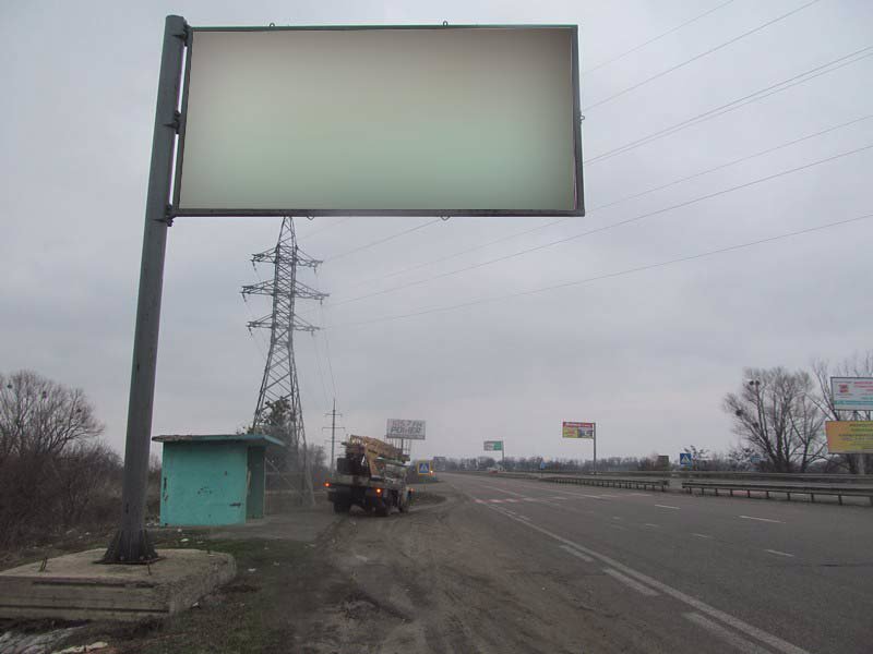 Білборд №186452 в місті Пісочин (Харківська область), розміщення зовнішнішньої реклами, IDMedia-оренда найнижчі ціни!